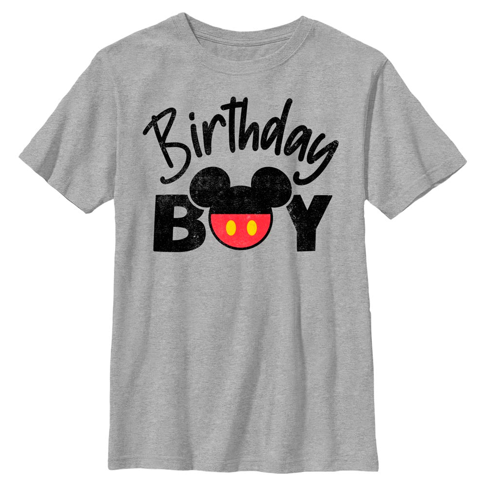 Boy's Disney Birthday Mouse Ears T-Shirt