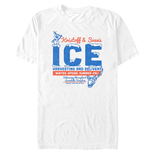 Men's Disney Kristoff & Sven's Ice Harvesting And Delivery T-Shirt