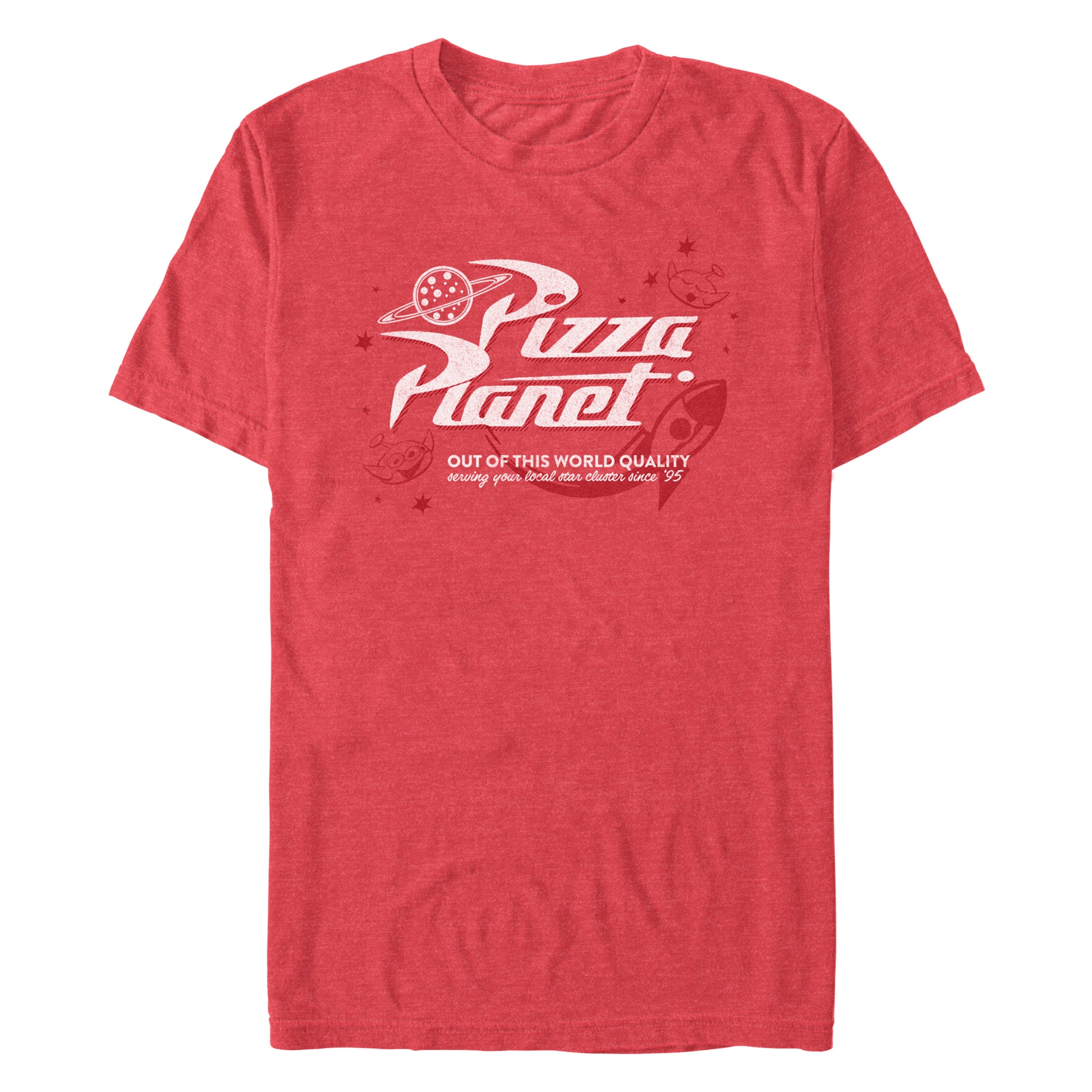 Men's Disney Retro Pizza Planet T-Shirt